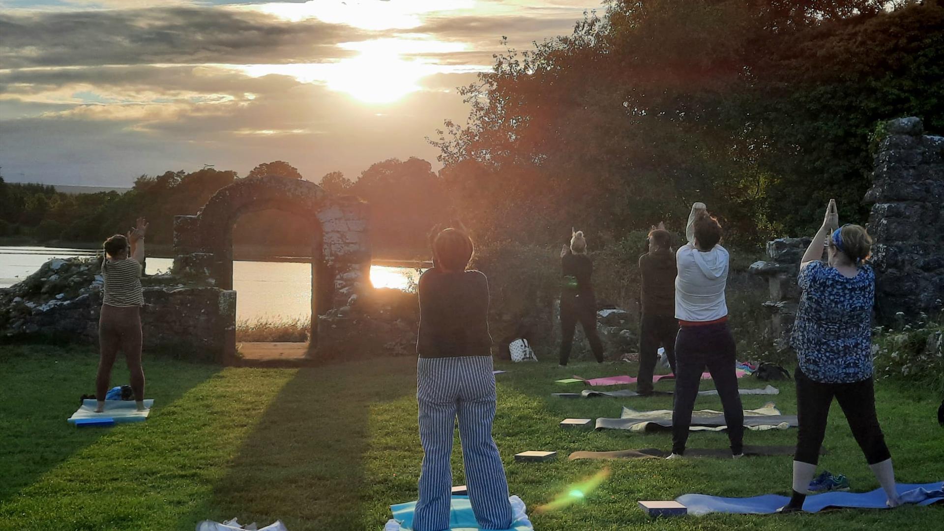 Yoga at Crom Estate