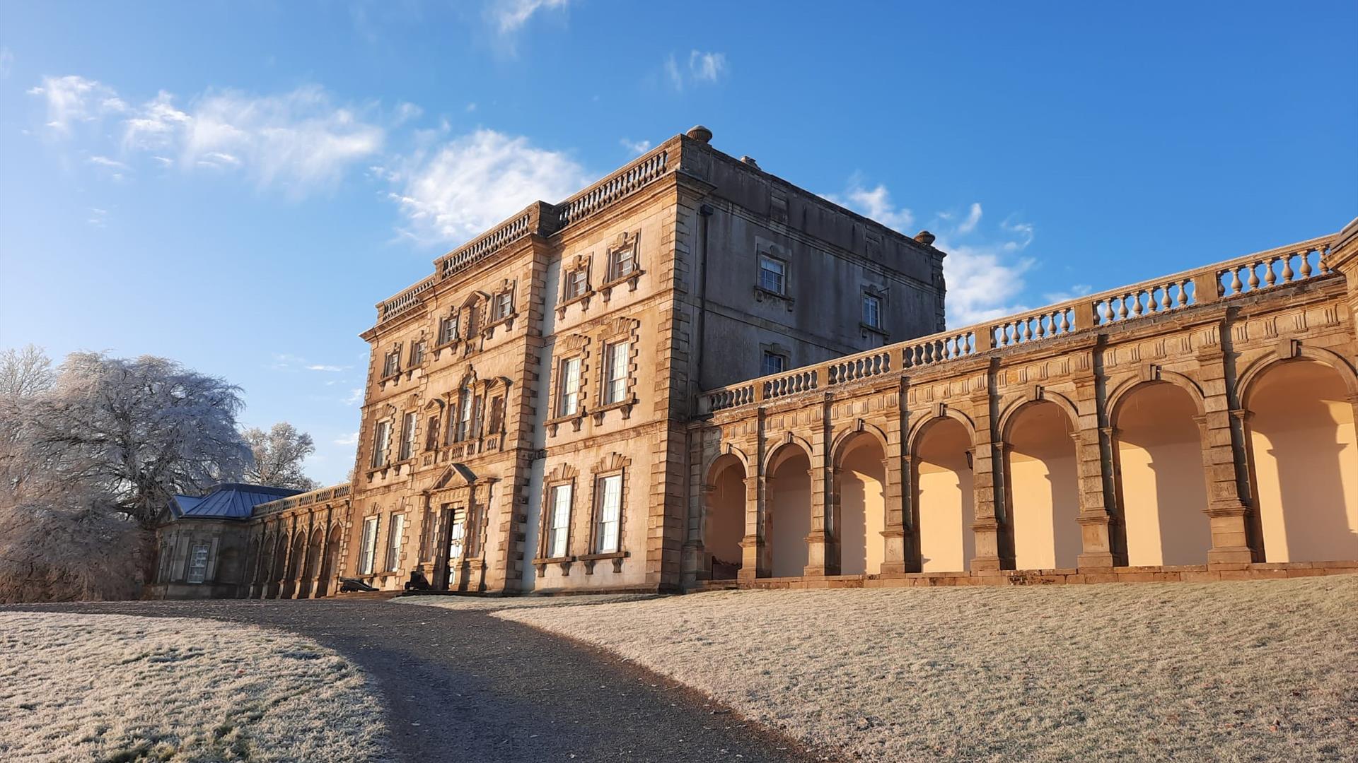 Florence Court House in the winter sun