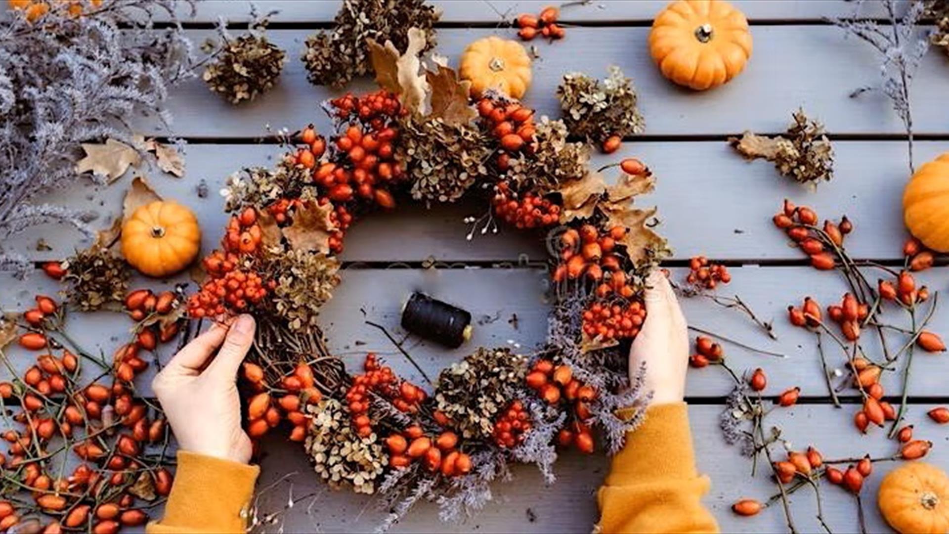 Autumn Wreath Workshop