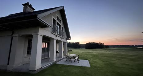 Lodge at Lough Erne at Sunset