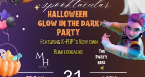 Halloween Glow in The Dark Party
