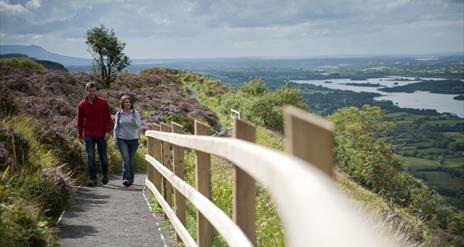 Walking at Lough Navar