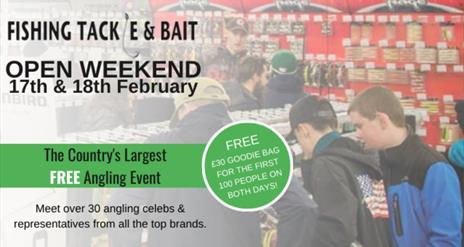 Fishing Tackle & Bait OPEN WEEKEND