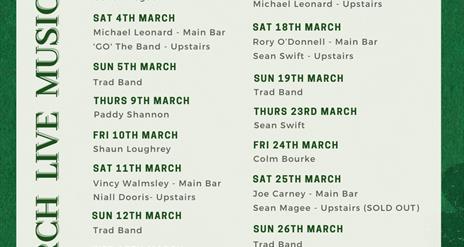 Charlie's Bar St. Patrick's Celebrations
