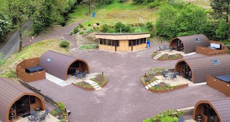 Glamping pods
