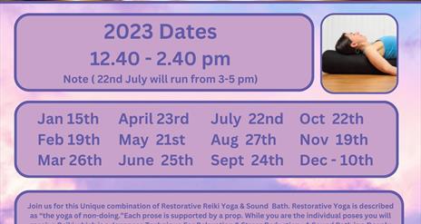 Restorative Reiki Yoga & Sound Bath