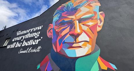 Samuel Beckett Mural, Enniskillen