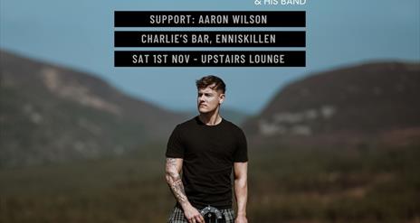 Calum MacPhail at Charlies Bar Enniskillen