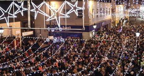 Christmas Lights Switch On