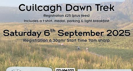 Cuilcagh Dawn Trek poster