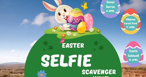 Easter selfie scavenger hunt.