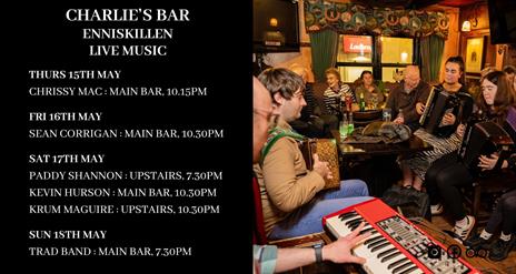 Live Music at Charlie's Bar Enniskillen