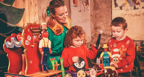 Visit Father Christmas at Ulster American Folk Park