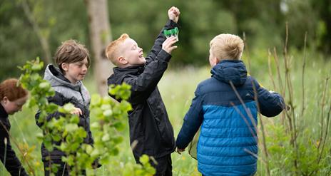 Geopark event at LELP RSPB Trail Schools Event