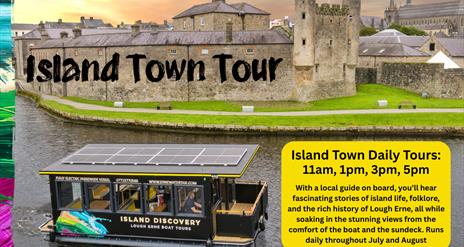 Island Town Tour Island Discovery, Erne Water Taxi