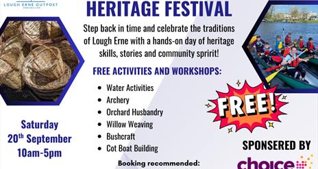 Lough Erne Heritage Festival Poster