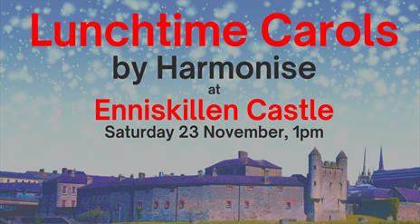 Christmas image of Enniskillen Castle