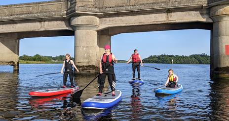 SUP at Fermanagh Lodges