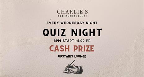 Quiz night at Charlie's