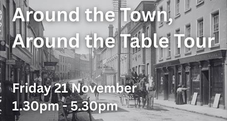 Black and white image of Enniskillen