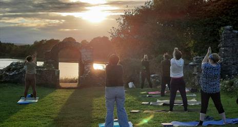 Yoga at Crom Estate