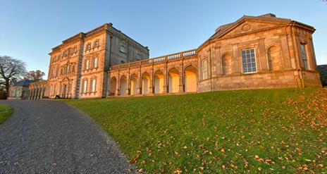 Florence Court House in the Autumn sun