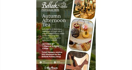 Autumn Afternoon Tea at Belleek Pottery