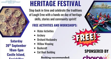 Lough Erne Heritage Festival Poster