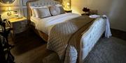 double bed room with side tables