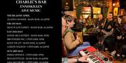 Live music programme - Charlie's Bar
