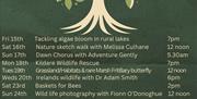 Biodiversity Week-List if whats on.