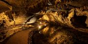 New lighting on display at the caves