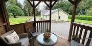 Outside the property