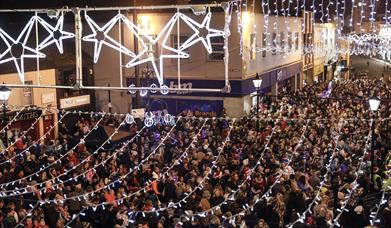 Christmas Lights Switch On