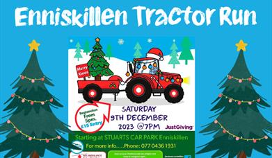 Enniskillen Christmas Lights Tractor Run