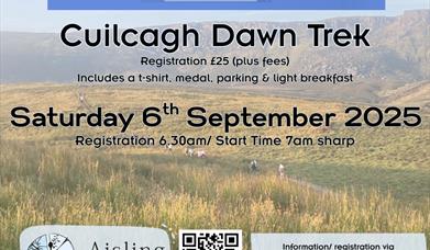Cuilcagh Dawn Trek poster