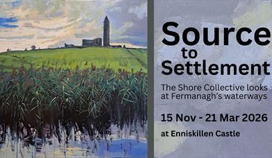 reeds, water and Devenish Island