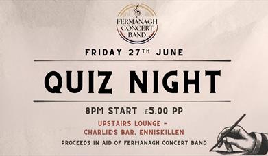 Pub Quiz at Charlies Bar for Fermanagh Concert Band.