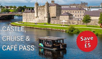 Island Discovery Boat Passing Enniskillen Castle