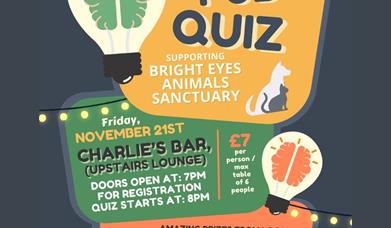 Pub Quiz for Bright Eyes Animal Sanctuary