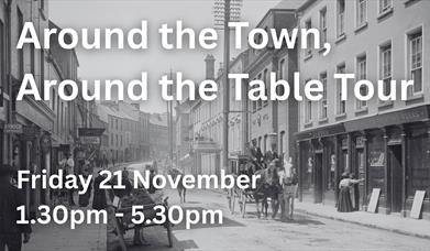 Black and white image of Enniskillen