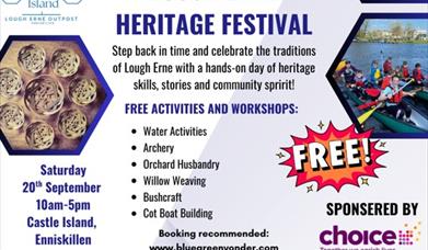 Lough Erne Heritage Festival Poster