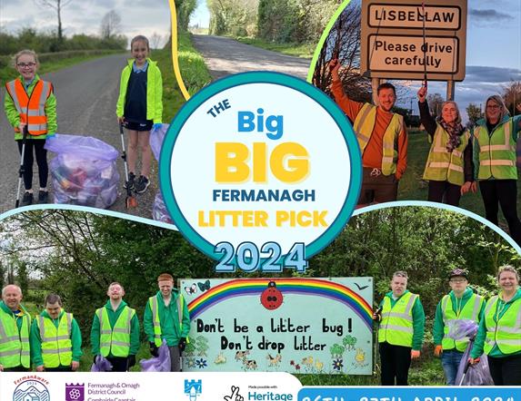 The Big BIG Fermanagh Litter Pick 2024 Poster