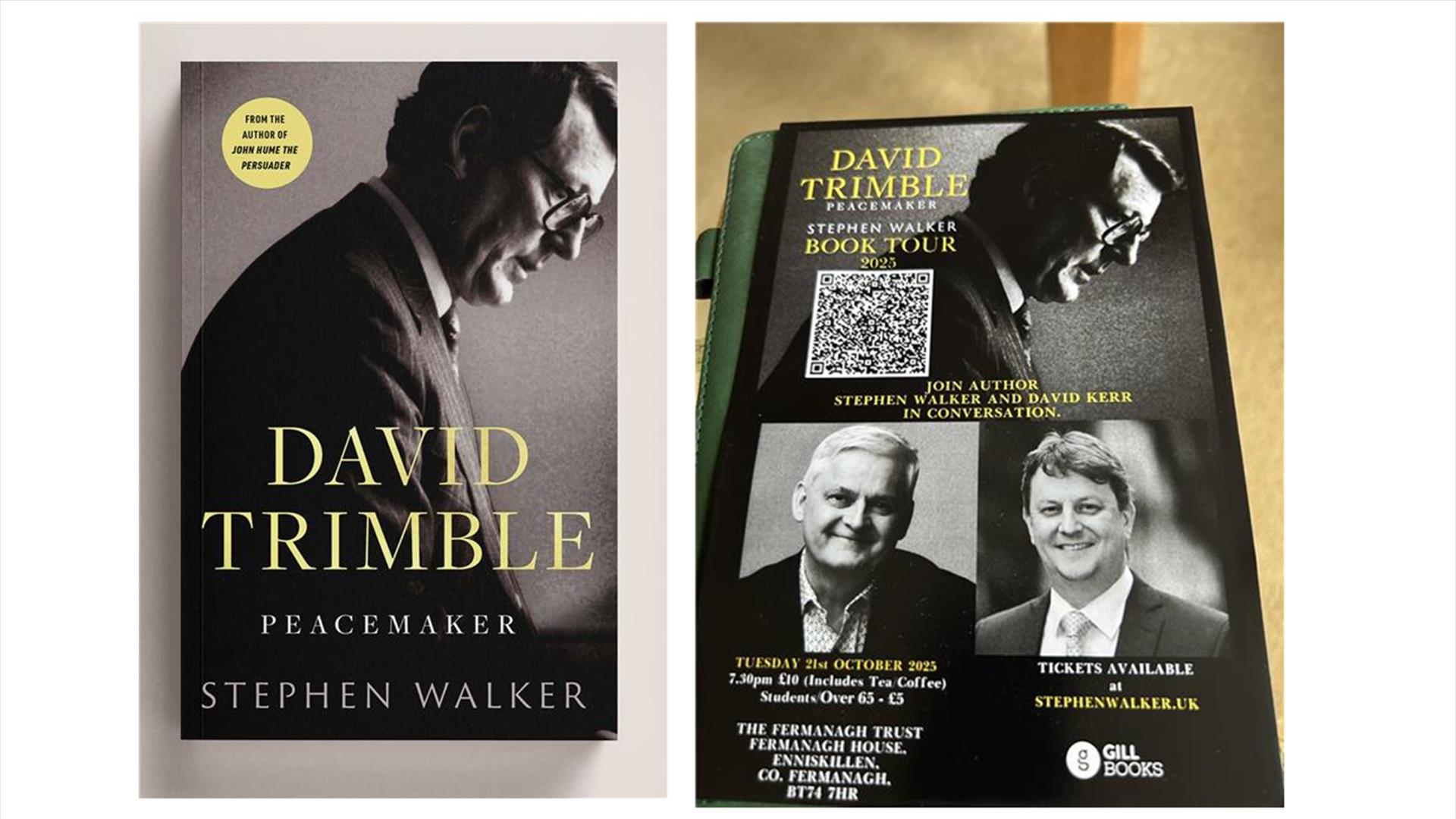 Book Launch: David Trimble Peacemaker Book Launch: David Trimble Peacemaker