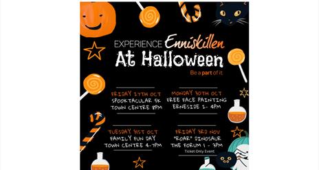 Experience Halloween in Enniskillen Town Centre