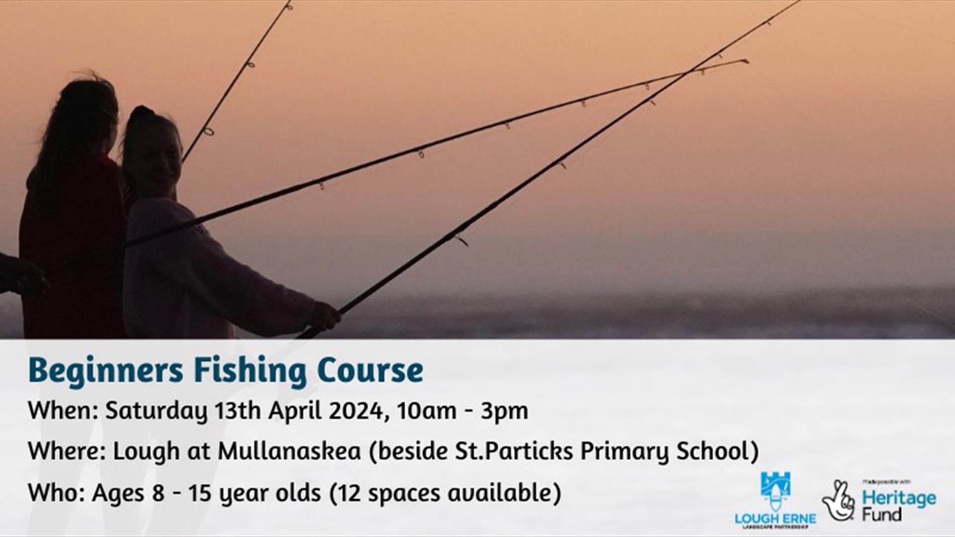 Fishing Course Information Poster