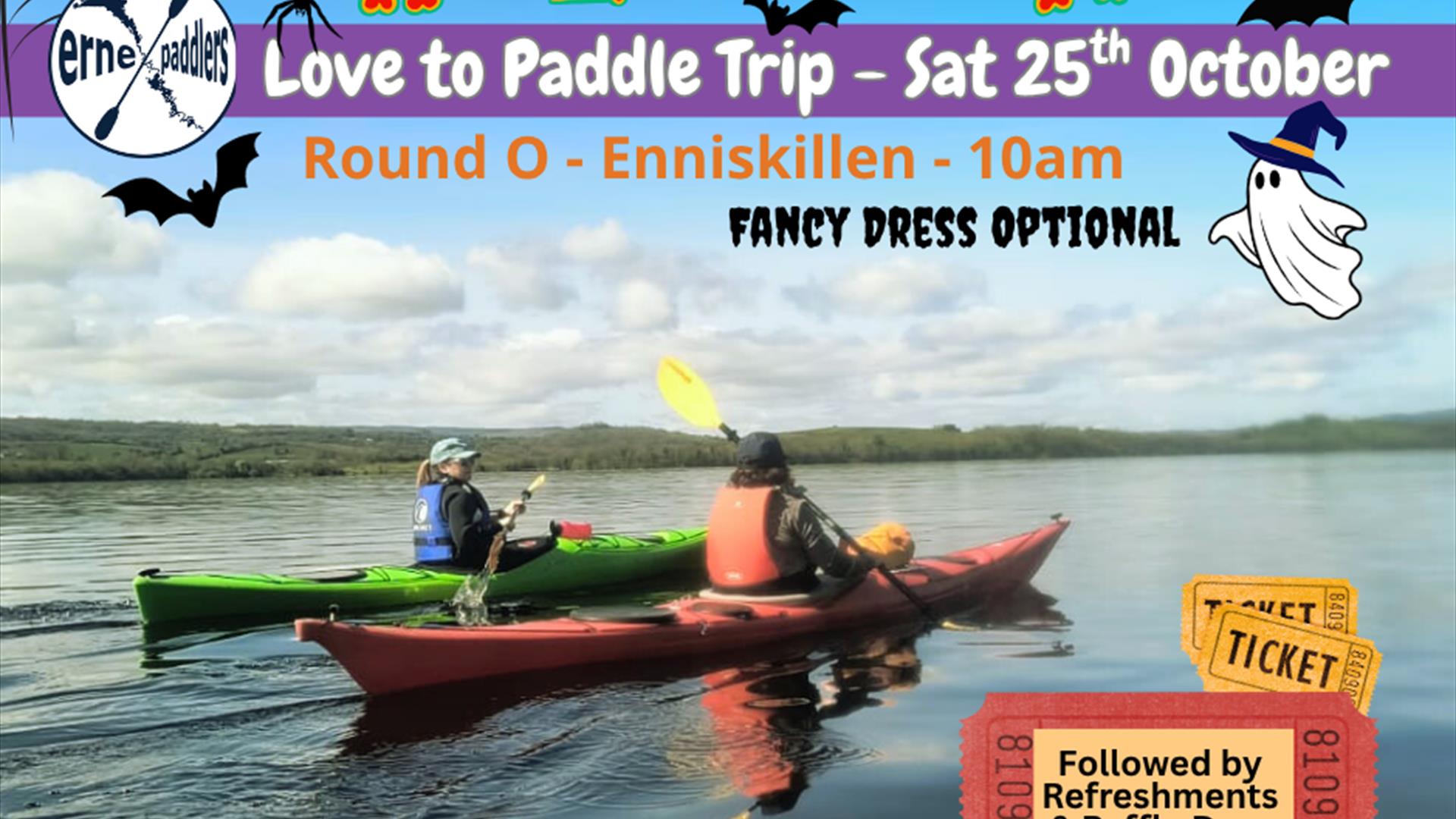 Erne Paddlers Halloween Love to Paddle Trip 25th Oct 2025 Erne Paddlers Halloween Love to Paddle Trip 25th Oct 2025