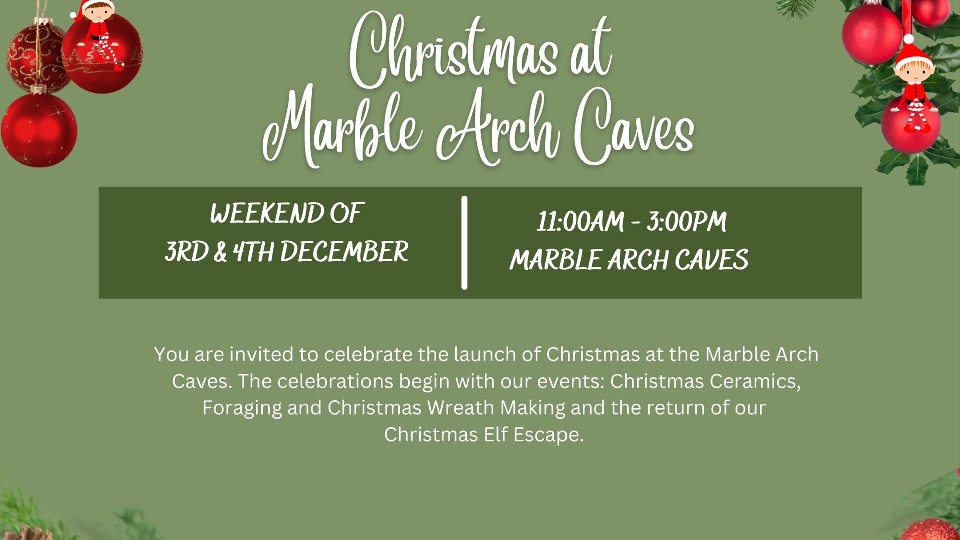 Christmas at Marble Arch Caves