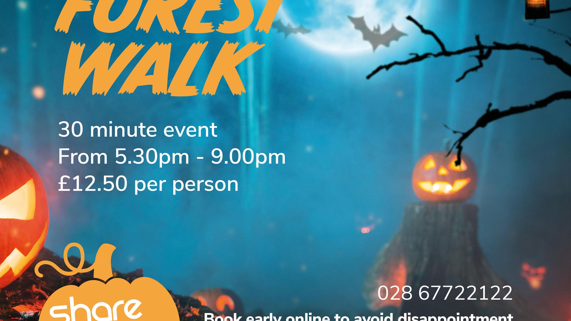 Haunted Forest Walk at Share Discovery Village