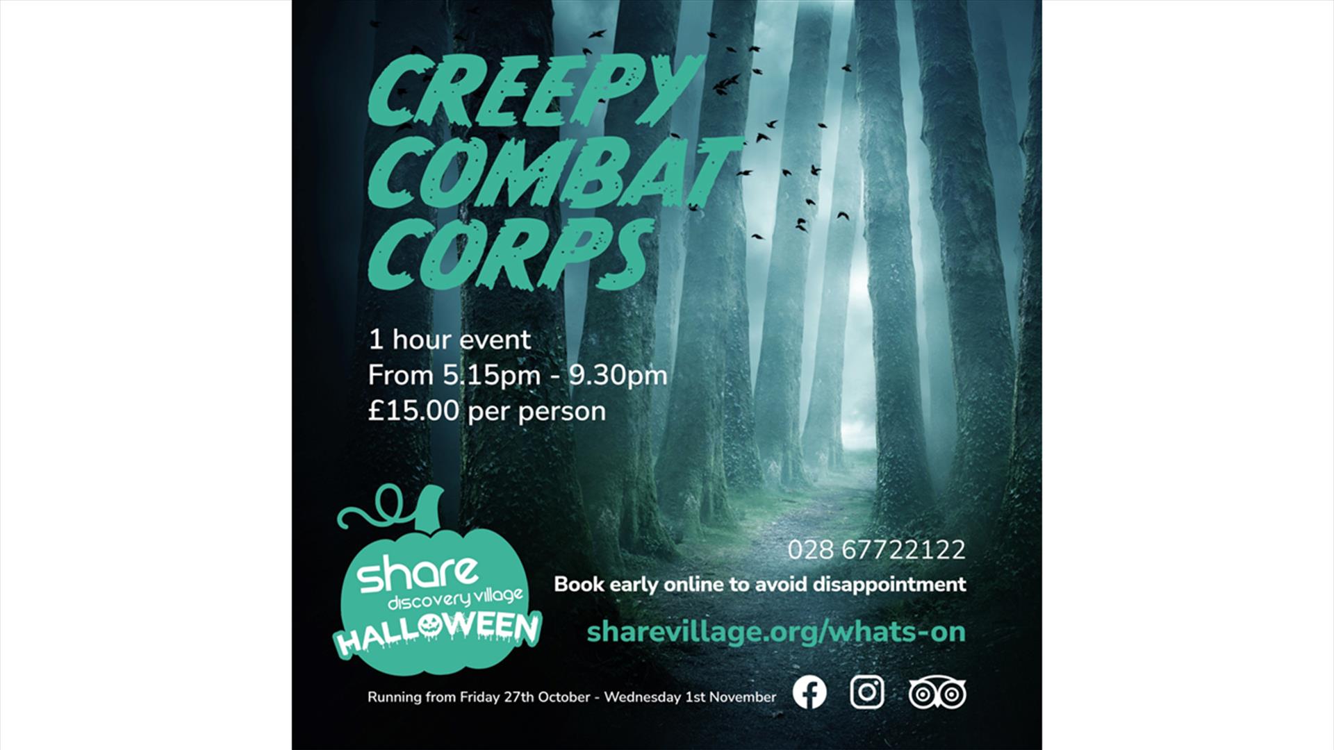 Creepy Combat Corps @ Share Discovery Village